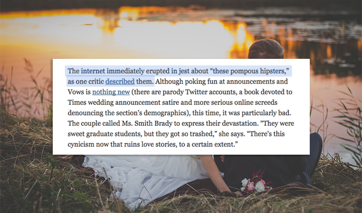 Did I Just Get Wronged By The New York Times: An Investigation