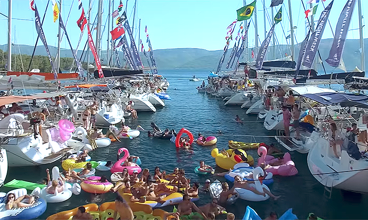 This New York Times Wedding Announcement All Began With A Drug-Fueled European Yachting Trip